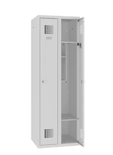 Szkolna szafka na korytarz dla uczniów - na książki i ubrania SMS 320 - Szafki BHP - miniaturka - grafika 1