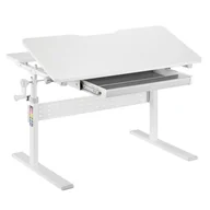Biurka - Biurko dziecięce z regulacją wysokości Spacetronik XD SPE-X102W 80x60 cm dla dziecka - miniaturka - grafika 1