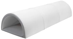 Plac Zabaw Piankowy Tunel 3-Częściowy I-Tunel Z Pianki (Kolor: Biały,Szary/Biały) - Leżaczki i huśtawki - miniaturka - grafika 1