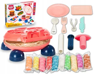 Zestaw ciastolina masa plastyczna do robienia hamburgerów dla dzieci ! - Masy plastyczne - miniaturka - grafika 1