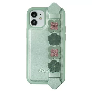 Kingxbar Sweet Series-Green iPhone 12 5.4'' - Etui i futerały do telefonów - miniaturka - grafika 1