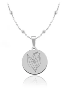 Kwiaty Polskie - Naszyjnik z Konwalią - kulki - Grawer - Naszyjniki Kwiaty Polskie - Naszyjnik z Konwalią - kulki - Grawer - Naszyjniki - miniaturka - grafika 1