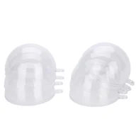 Ozdoby bożonarodzeniowe - 20 szt. przezroczystych plastikowych ozdób świątecznych w kształcie kuli (10 cm) - miniaturka - grafika 1