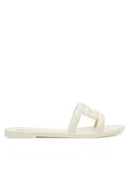 Klapki i japonki damskie - Melissa Klapki Melissa M Slide Ad 36148 Biały - miniaturka - grafika 1