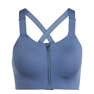 adidas Biustonosz sportowy Marka Model TLRDIM L HS Zip - Biustonosze - miniaturka - grafika 1