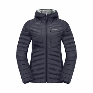 Damska kurtka hybrydowa Jack Wolfskin ROUTEBURN PRO INS JKT W Graphite / Cool Grey - XS - Kurtki damskie - miniaturka - grafika 1