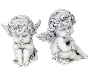 Aniołek Kamienny A 9X7X8, B 8,5X7X7,5 - Ozdoby bożonarodzeniowe - miniaturka - grafika 1