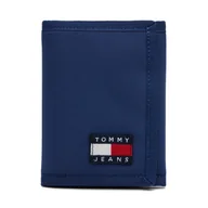 Portfele - Mały Portfel Męski Tommy Jeans Tjm Ess Daily Nylon Tri Wallet AM0AM13269 Granatowy - miniaturka - grafika 1