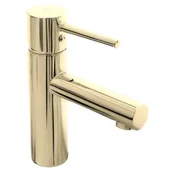 Baterie umywalkowe - Rea Bateria umywalkowa Tess Light Gold niska B8865 - miniaturka - grafika 1