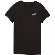 Koszulki i topy damskie - Koszulka damska Puma ESS Small No.1 Logo Tee czarna 682372 01 XL - miniaturka - grafika 1