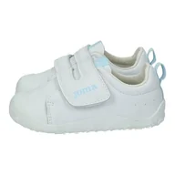 Buty dla dziewczynek - Joma TEDYBS2505V dziecięce kapcie Teddy Baby, kolor biały i niebieski, przyjazne dla dzieci antybakteryjne wkładki buty dziecięce, Biały, niebieski, 25 EU - miniaturka - grafika 1