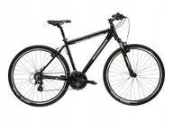 Rowery - Rower crossowy KROSS MOVE 1.0 rozmiar M Czarny - miniaturka - grafika 1