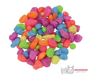 Żwirek do akwarium Happet fluor mix 1.5cm 0,5kg - Podłoże do akwarium - miniaturka - grafika 1