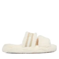 Kapcie damskie - Kapcie Tommy Hilfiger Hilfiger Fur Slipper FW0FW08854 Biały - miniaturka - grafika 1