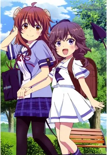 Plakat Anime Machikado Mazoku MM_002 A2 (custom)