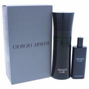 Zestawy kosmetyków męskich - Giorgio Armani Giorgio Giorgio Code Pour Homme zestaw Edt 75 ml + Edt 15 ml dla mężczyzn - miniaturka - grafika 1