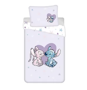 LILO I STITCH POŚCIEL DZIECIĘCA 140 X 200 cm Bawełniana ANGEL Poszewka - Pościel dla dzieci - miniaturka - grafika 1
