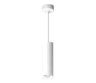 Lampy sufitowe - Lampa łazienkowa LED RGBW z regulacją jasności na linkach TURYN 1xGU10/6,5W/230V IP44 biała - miniaturka - grafika 1