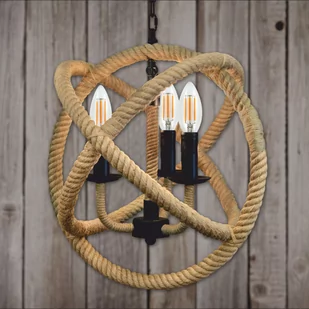 Globo Lighting Lampa wisząca Rope PRP160119 307903 - Lampy sufitowe - miniaturka - grafika 1