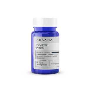 ARKANA EXO NUTRI POWER Odmładzająco Prebiotyczny Nutrisuplement z Egzosomami 30 kapsułek - Serum do twarzy - miniaturka - grafika 1