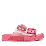Buty dla dziewczynek - Klapki Melissa Mini Melissa Cozy Slide Inf 35685 Różowy - miniaturka - grafika 1