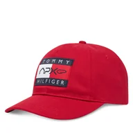 Czapki męskie - Czapka z daszkiem Tommy Hilfiger F1 Movie AM0AM13966 Czerwony - miniaturka - grafika 1