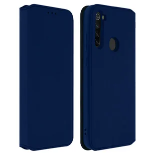 Etui z podstawką Classic Edition z miejscem na kartę Xiaomi Redmi Note 8 / Note 8T – niebieskie - Etui i futerały do telefonów - miniaturka - grafika 1