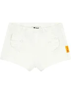 Spodenki dla niemowląt - Steiff Szorty w kolorze białym - miniaturka - grafika 1