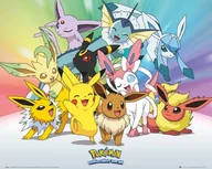 Plakaty - Pokemony - plakat 50x40 cm - miniaturka - grafika 1