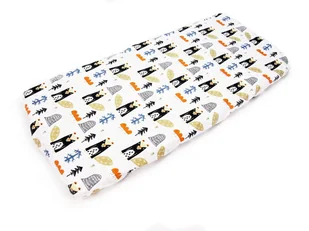 PRZEŚCIERADŁO 76x43 cm do dostawki LIONELO Aurora BAWEŁNIANE PREMIUM - Prześcieradła dla dzieci PRZEŚCIERADŁO 76x43 cm do dostawki LIONELO Aurora BAWEŁNIANE PREMIUM - Prześcieradła dla dzieci - miniaturka - grafika 1