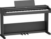 Instrumenty klawiszowe - Roland RP 107 BKX pianino cyfrowe, czarne - miniaturka - grafika 1