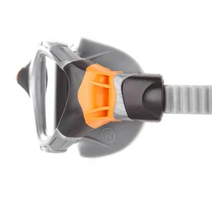 ZOGGS Okularki pływackie PREDATOR FLEX REACTOR TITANIUM orange - Pływanie - miniaturka - grafika 4