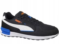 Buty sportowe męskie - Puma Graviton 380738 51 Buty Męskie Sportowe Lekkie Czarne Sneakers - miniaturka - grafika 1