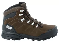 Buty trekkingowe męskie - Buty trekkingowe męskie Jack Wolfskin REFUGIO TEXAPORE MID M (4049841_5298)-44 - miniaturka - grafika 1