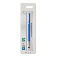 Pióra wieczne - Parker s0880981 Vector fountain Pen, niebieski S0881011 - miniaturka - grafika 1