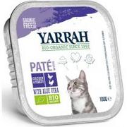 Sucha karma dla kotów - Ego YARRAH (karma dla kotów i psów) Karma dla kota dorosłego pasztet z kurczaka i indyka z aloesem BIO - Yarrah - 100g BP-8714265973154 - miniaturka - grafika 1