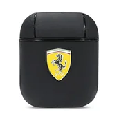 Akcesoria do słuchawek - Etui Ferrari do AirPods cover czarny - miniaturka - grafika 1