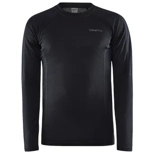 Męska koszulka Craft Core Warm Baselayer Ls Rozmiar: XXL / Kolor: czarny - Koszulki sportowe męskie - miniaturka - grafika 1
