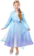 Stroje karnawałowe - Kostium Frozen 2 Elsa Deluxe dla dziewczynki - miniaturka - grafika 1