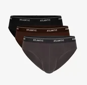 Majtki damskie - SLIPY ATLANTIC 3MP-157 JZ23 GRF/CZA/CZK - Atlantic - miniaturka - grafika 1