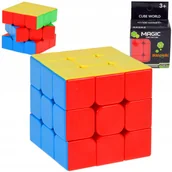 Układanki dla dzieci - SENSORYCZNA KOSTKA LOGICZNA MAGICZNA UKŁADANKA ZABAWKA EDUKACYJNA DLADZIECI - miniaturka - grafika 1