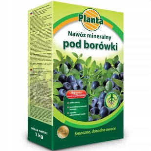NAWÓZ POD BORÓWKI JAGODY POLSKIE AMERYKAŃSKIE 1kg - Nawozy ogrodnicze - miniaturka - grafika 1