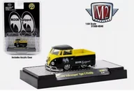Samochody i pojazdy dla dzieci - M2 Machines 1960 Volkswagen Type 2 Pickup Mooneyes Czarny/Żółty (1/64) PREZENT, UNIKAT - miniaturka - grafika 1