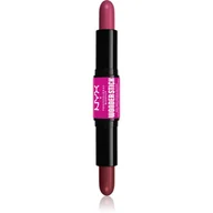 Róże do policzków - Wonder Stick Dual-Ended Cream Blush Stick 04 Deep Magenta + Ginger - miniaturka - grafika 1