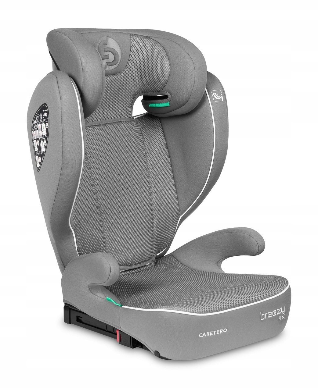 FOTELIK BREEZY FIX GREY 100-150cm