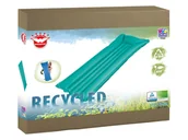 Materace dmuchane i koła do pływania - Happy People Materac dmuchany ECO, 177 x 60 cm, turkusowy / niebieski - miniaturka - grafika 1