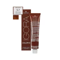 Farby do włosów i szampony koloryzujące - Schwarzkopf Professional Professional, Igora Color 10, farba do włosów 5-7, 60 ml - miniaturka - grafika 1