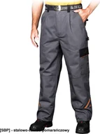 Odzież robocza - R.E.I.S. PRO-T - spodnie ochronne do pasa - stalowo-czarno-pomarańczowy 52 - miniaturka - grafika 1