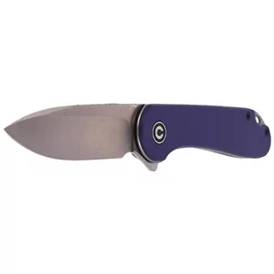 Nóż składany CIVIVI Elementum Flipper Purple G10, Satin Finish (C907V) - Noże - miniaturka - grafika 2