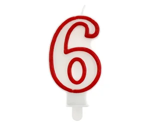 GODAN Świeczka cyferka z brokatem "8" - Świece - miniaturka - grafika 6